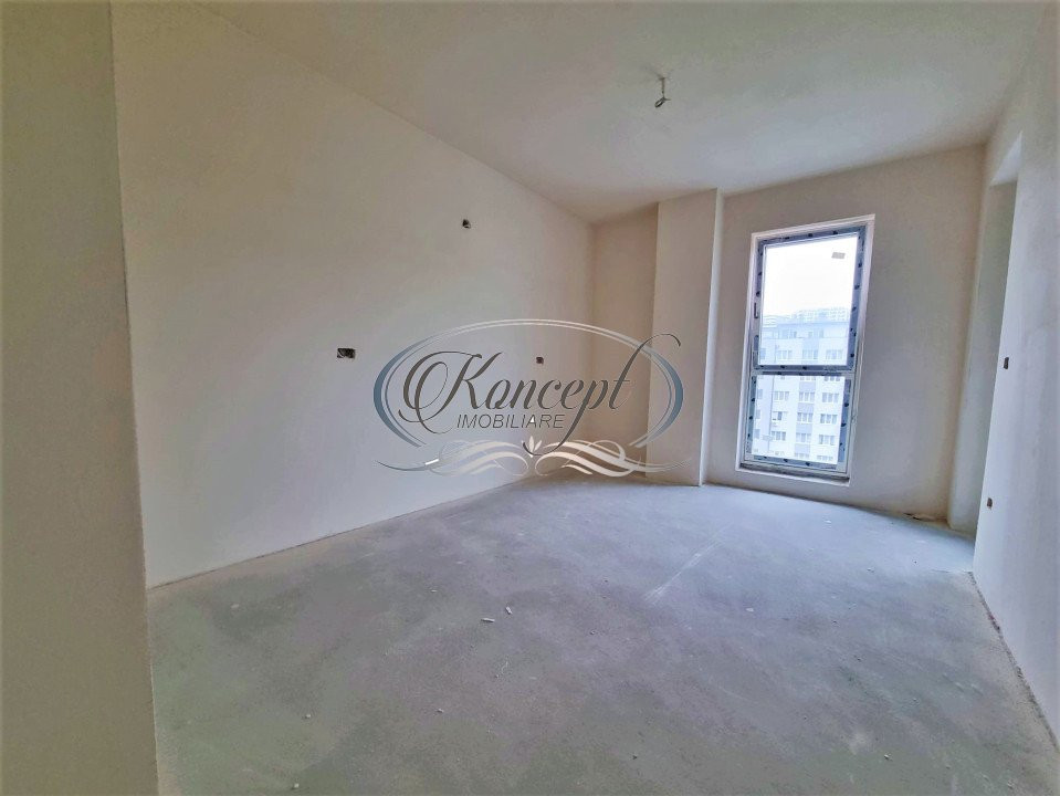 Apartament semifinisat cu CF in Columna Residence