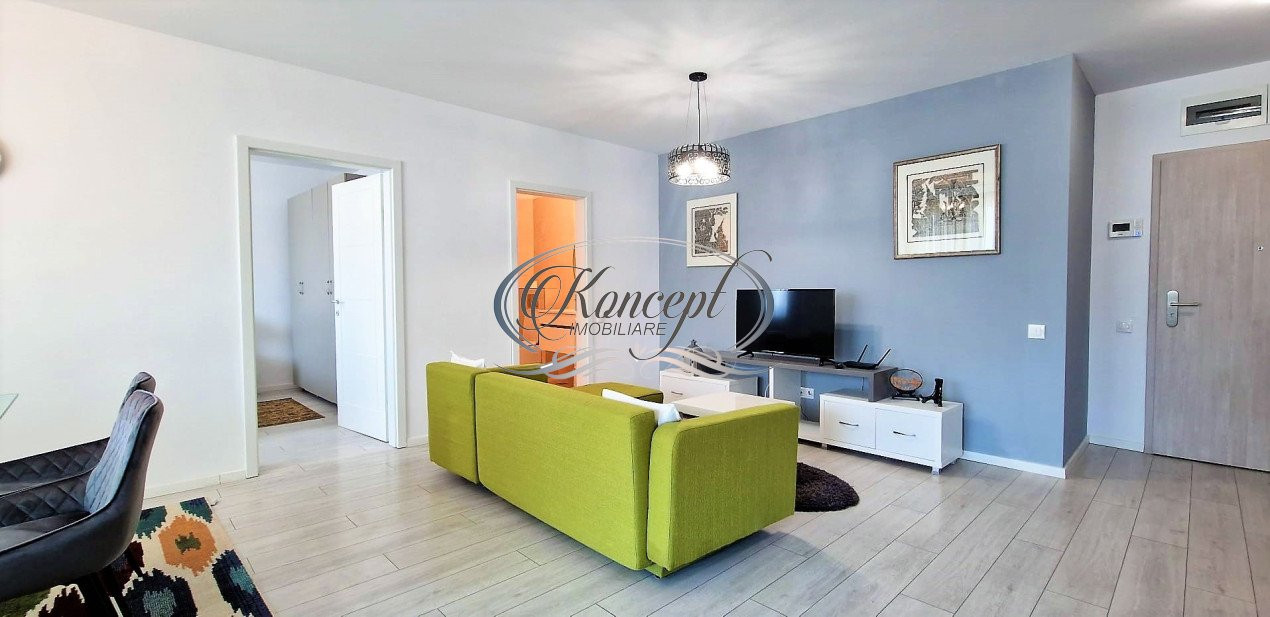 Apartament ultrafinisat cu parcare subterana