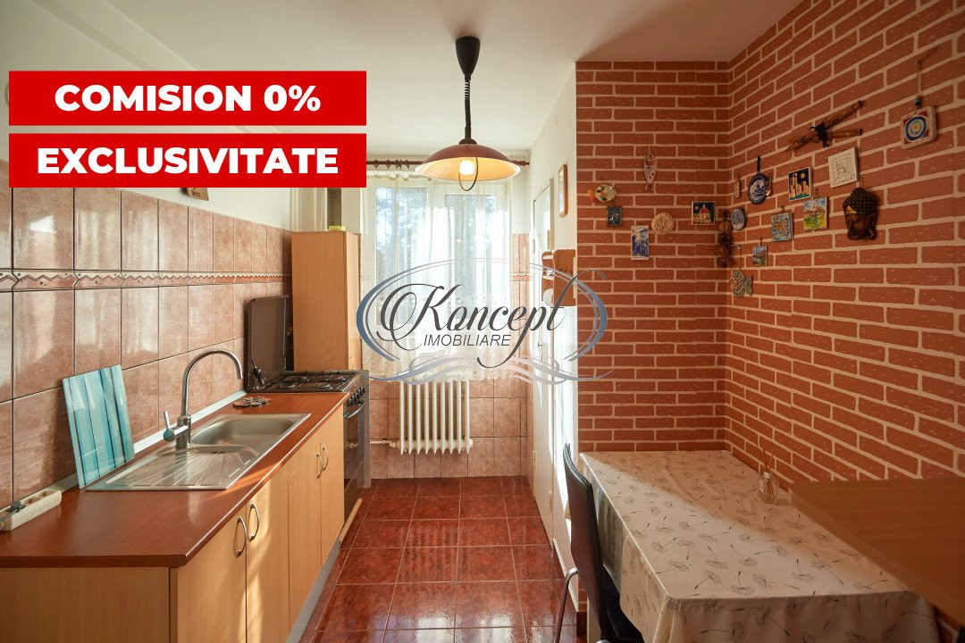 Exclusivitate 0% comision - Apartament decomandat pe Aleea Detunata