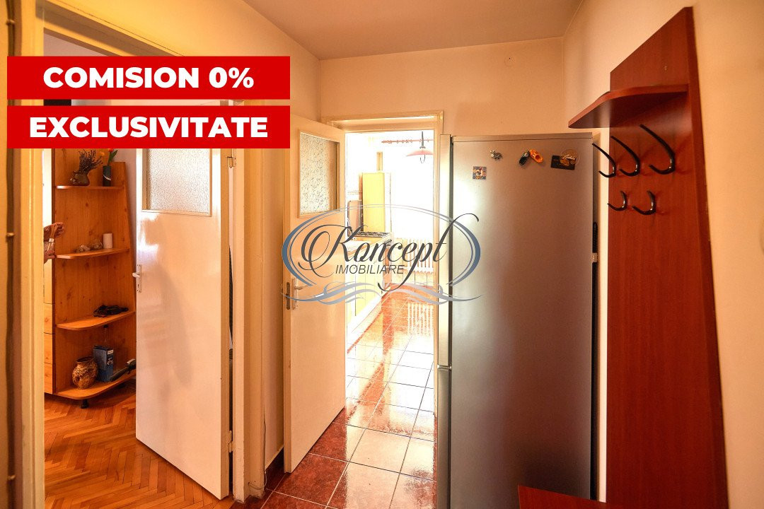 Exclusivitate 0% comision - Apartament decomandat pe Aleea Detunata