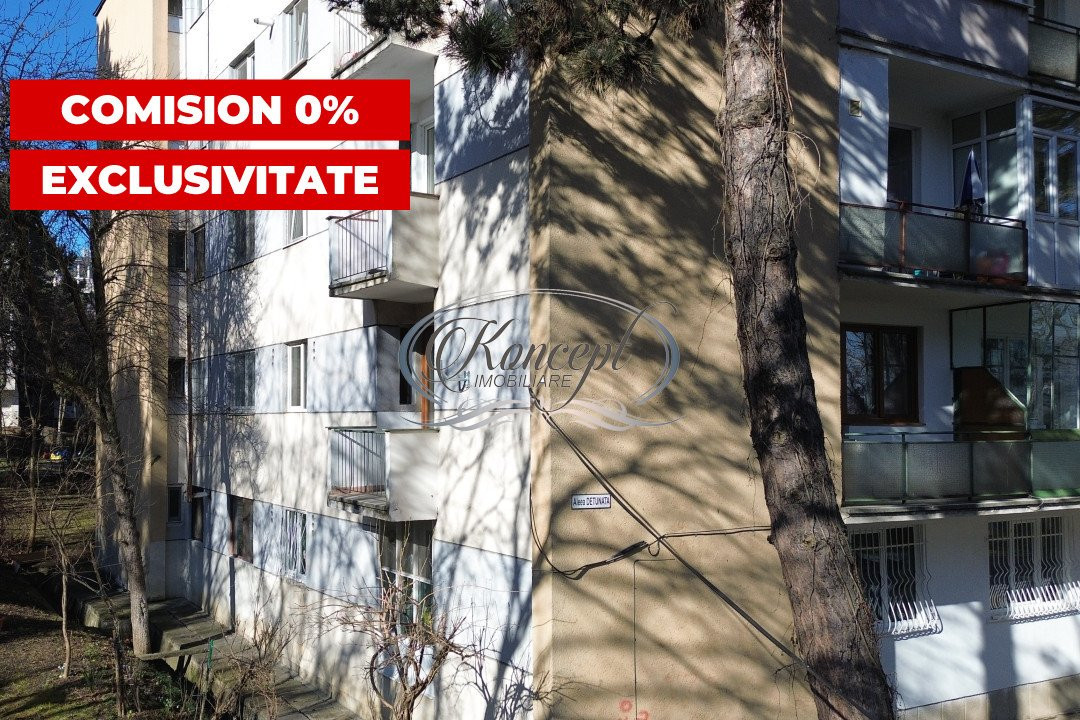 Exclusivitate 0% comision - Apartament decomandat pe Aleea Detunata