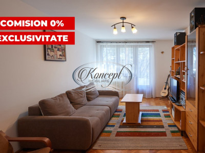 Exclusivitate 0% comision - Apartament decomandat pe Aleea Detunata