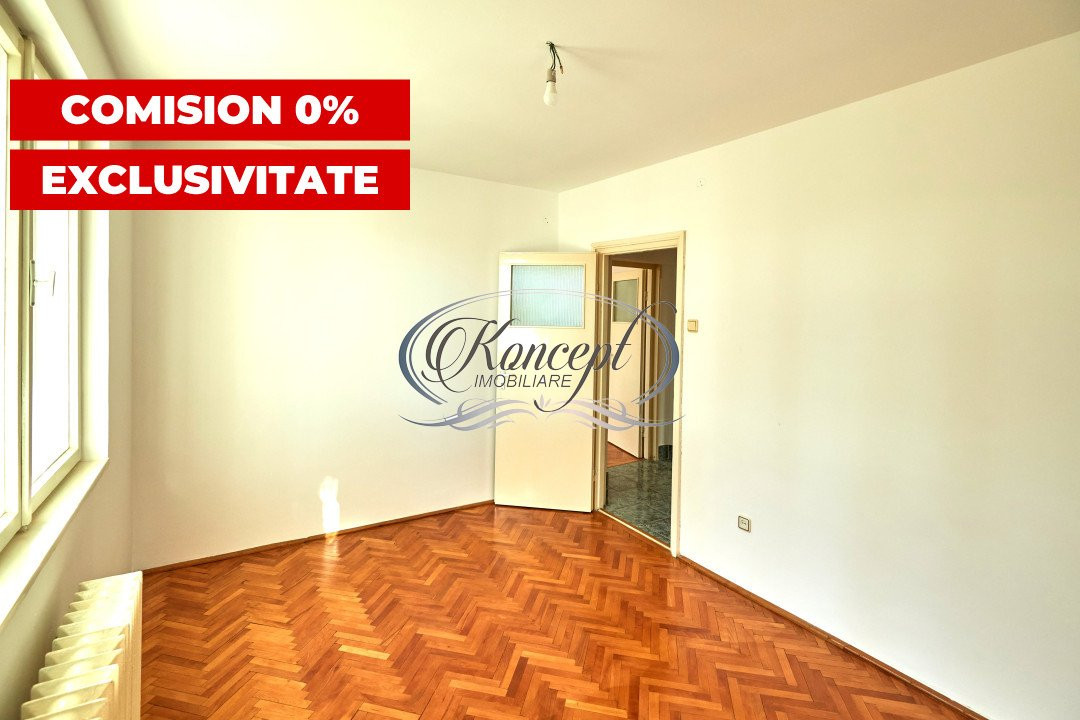 Exclusivitate 0% comision - Apartament decomandat pe Aleea Detunata