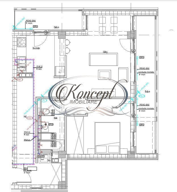 Apartament la etaj intermediar, strada Maramuresului