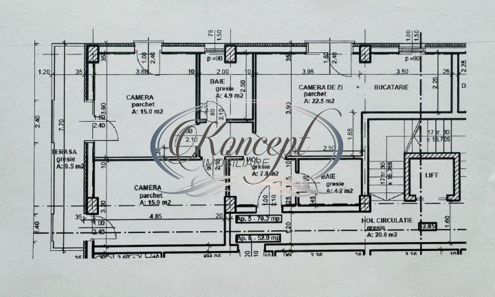 Apartament cu panorama si loc de parcare