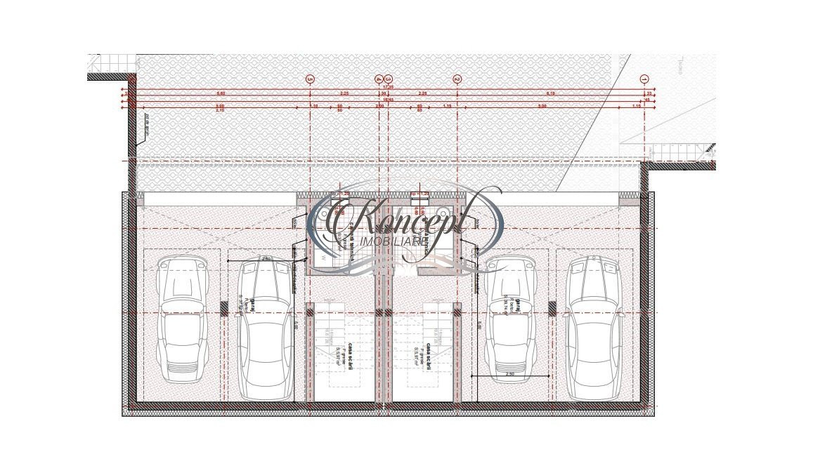 Teren cu proiect autorizat duplex, in Borhanci