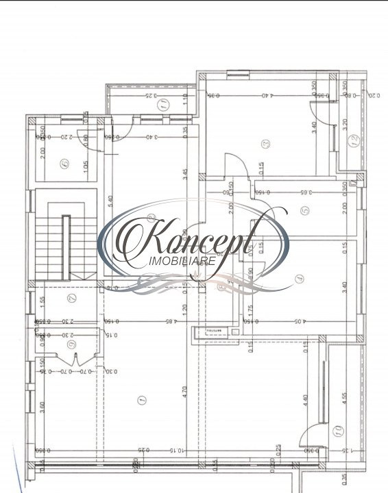 Apartament spatios la vila