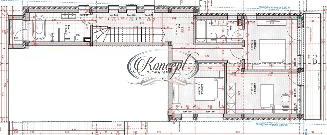 Duplex finisat in Dambul Rotund