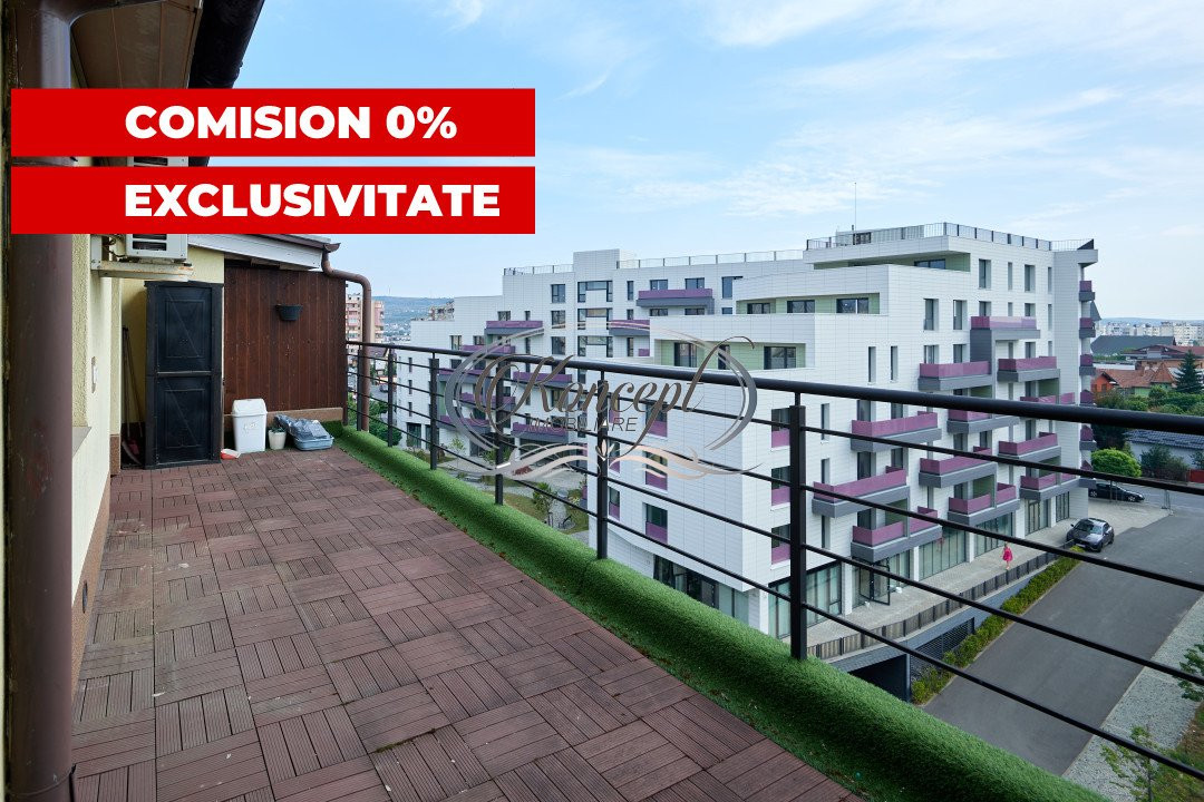 Exclusivitate 0% comision - Apartament cu terasa pe str. Teodor Mihali