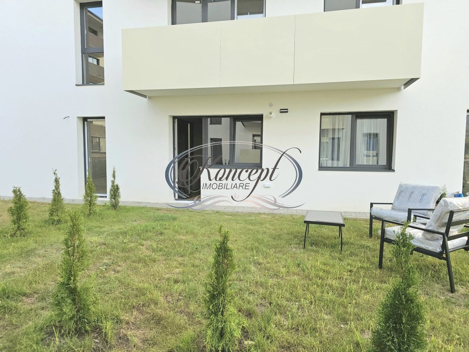 Apartament la cheie, cu gradina, in Floresti