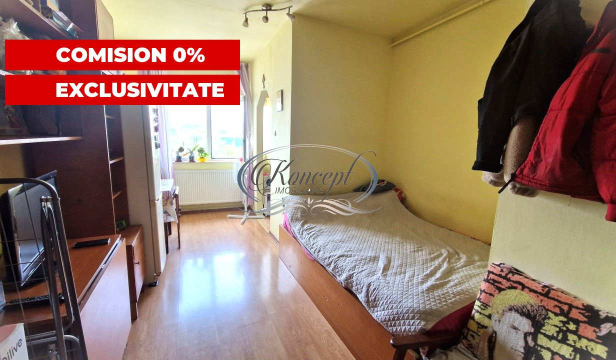 Exclusivitate 0% comision - Garsoniera pe strada Orastiei, Someseni