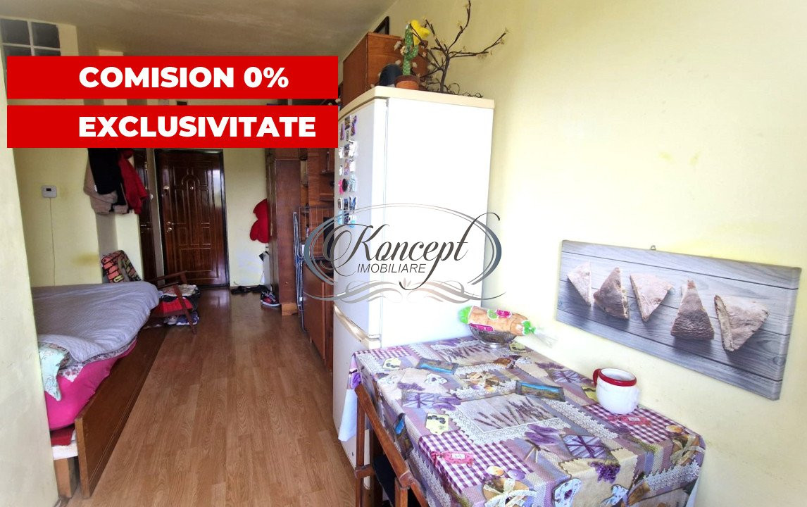 Exclusivitate 0% comision - Garsoniera pe strada Orastiei, Someseni