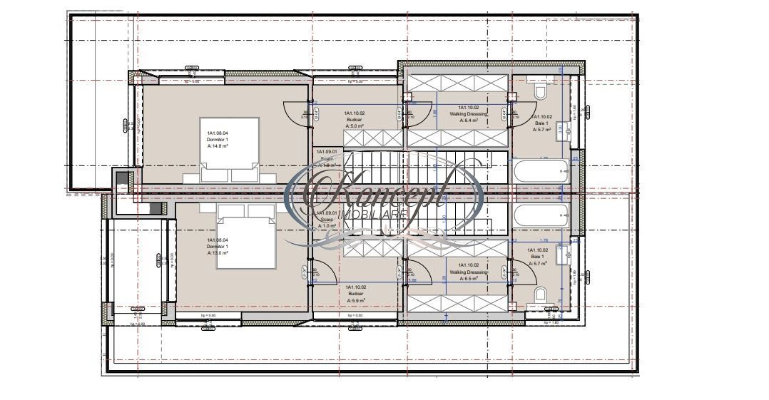 Duplex finisat, eficient termic