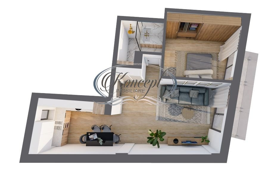 Apartament nou in zona Centrala