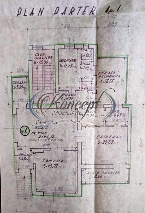 Spatiu de birouri in Vila, zona Andrei Muresanu