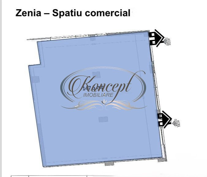 Spatiu comercial in Ansamblul Zenia