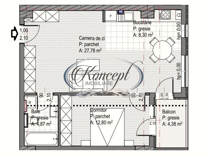 Apartament pe strada Soporului 