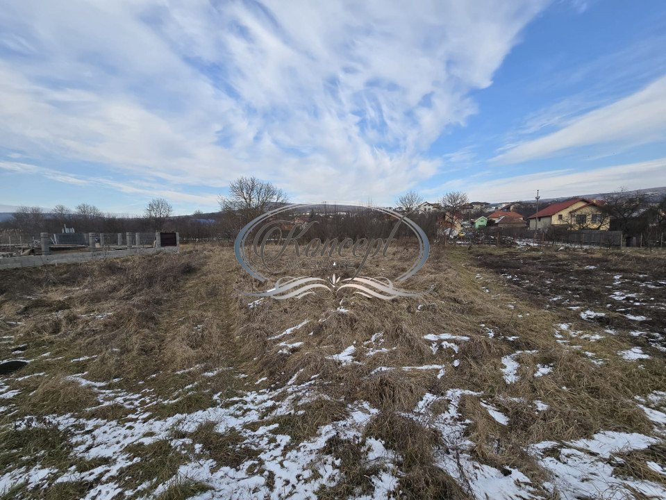 Teren cu autorizatie de constructie in Chinteni