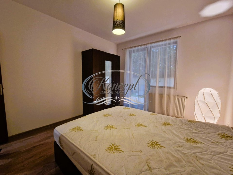 Apartament cu gradina si parcare