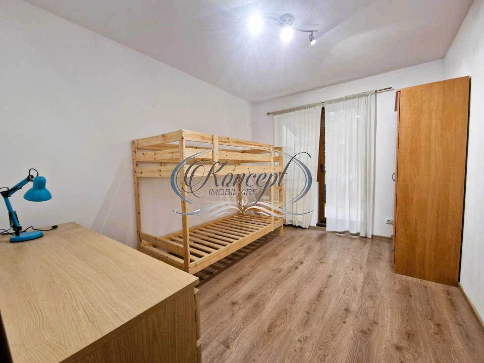 Apartament cu gradina si parcare