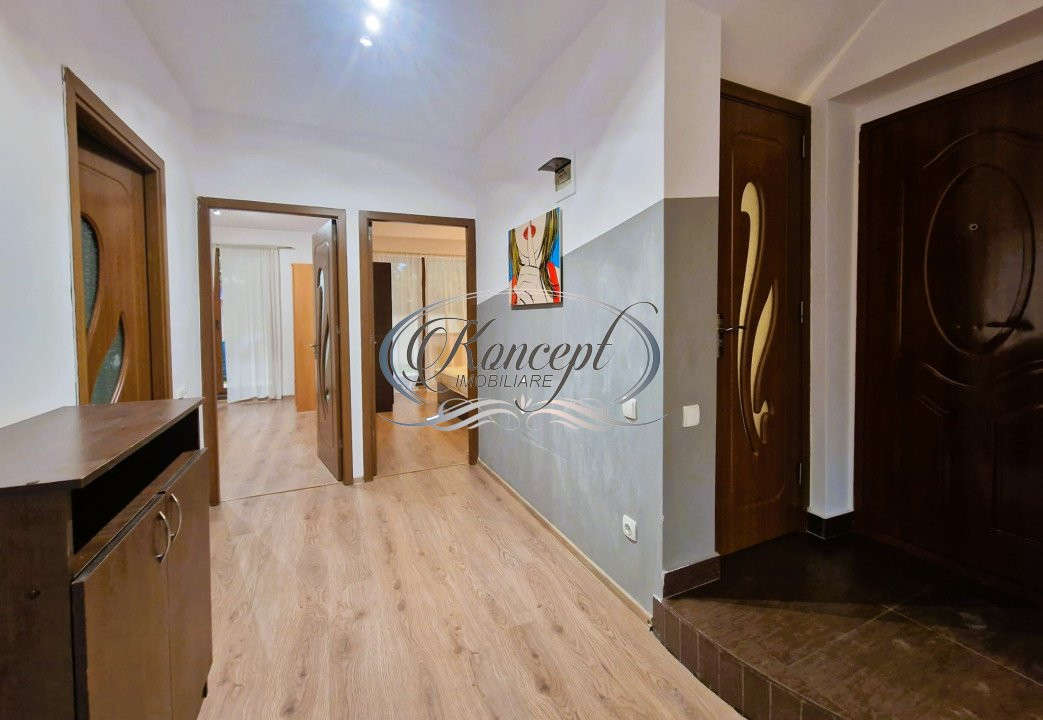 Apartament cu gradina si parcare