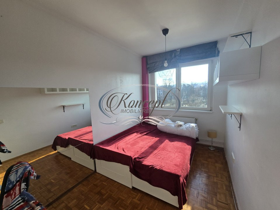 Apartament cu priveliste spre Parcul Central