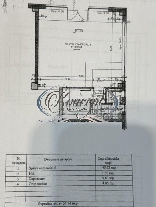 Spatiu comercial in Buna Ziua