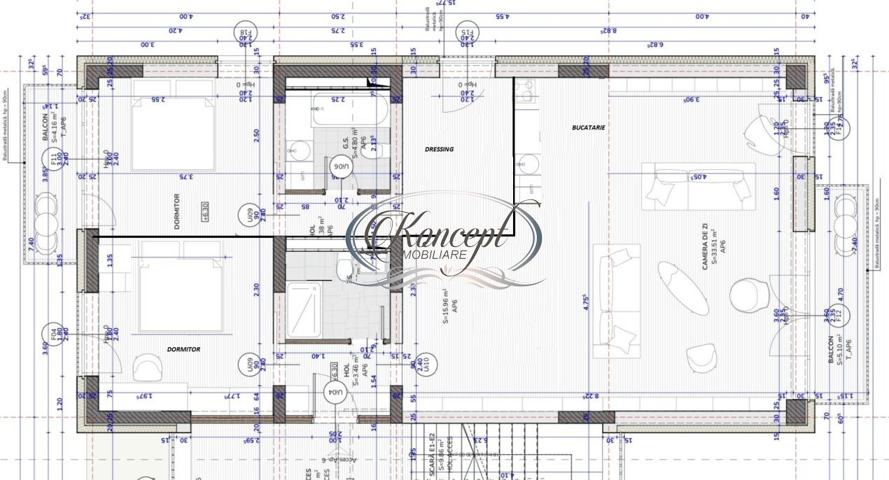 Apartament deosebit in imobil Premium